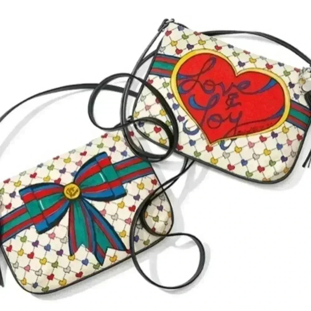 Brighton love and joy side body pouch